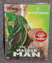 2011 WWE Rey Mysterio The Life Of A Masked Man DVD 3 Disc Se New Factory Sealed - £17.29 GBP