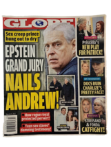 GLOBE March 2024 Prince Andrew Patrick Duffy Priscilla Presley Charlize Theron - £2.26 GBP