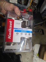Kwikset Balboa Bed &amp; Bath Lever Door Handle Satin NIckel 93001-882 Opene... - $27.66 CAD