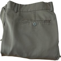 Pazoni Como 2 size 38 Dress Slacks 37x31 Mens Brown Wool Italy Cuffed (F... - $29.70