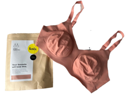 Knix Luxelift V-Neck Padded Bra Pink Ginger ( Sz 6 ) - $44.52