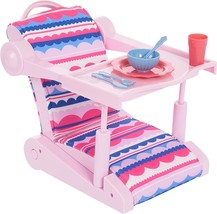 Journey Girls Take-Along Seat for 18&quot; Dolls Includes Folding Chair &amp; Accessories - £23.29 GBP