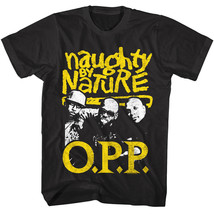 Naughty By Nature O.P.P Men&#39;s T Shirt Other Peoples 90s Hip-Hop Rap Song Merch - £21.24 GBP+