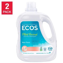 Ecos Laundry Detergent Soap He Liquid Washing Eco Friendly Non Toxic ~ 420 Loads - £47.11 GBP