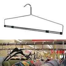 Bedspread Fabric Tablecloth Chrome Display Hangers 22&quot; Lot of 36 New - £141.87 GBP