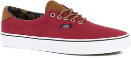 Men&#39;s Guys Vans Era 59 Red Geo Weave Shoes Sneakers Skaters New Sb - £48.10 GBP