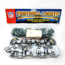 NFL Football Baltimore Ravens String Lights 10 Helmets 12 ft PSG Indoor/... - £27.13 GBP