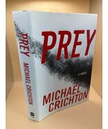 Michael Crichton Prey 2002 First Edition First Printing Hardcover w/ Dus... - $23.42