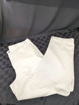 Brooks Brothers Advantage Chino Clark Flat Front Beige Khaki Pants Men&#39;s - $14.84