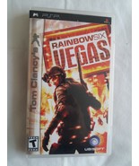 Tom Clancy&#39;s Rainbow Six: Vegas (Sony PSP, 2006) w Manual Playstation Po... - £3.51 GBP