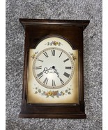 Seth Thomas Shelf Clock Wood &amp; Warmth Model 2432-000 Working - $49.50