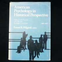 American Psychology In Historical Perspectives (1978 Hardbound) - £154.19 GBP