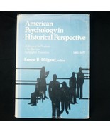 American Psychology In Historical Perspectives (1978 Hardbound) - £154.67 GBP