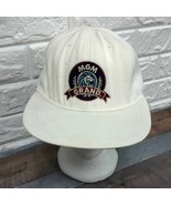 vintage 1993 MGM Grand Las Vegas snapback Lion baseball cap white hat - $23.51