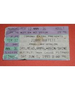 Jimmy Buffett Concert Ticket Stub Vintage 1993 Irvine Meadows Amphitheatre - $27.15 CAD