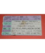 Jimmy Buffett Concert Ticket Stub Vintage 1993 Irvine Meadows Amphitheatre - £15.65 GBP