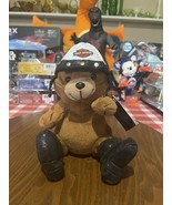 Harley Davidson Plush Bean Bag Toy -&quot;Big Twin&quot; Biker Bear 1997-5 inch W ... - $7.70