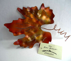 Burnished Copper Grape Leaf Table Decoration by Copper Leaf (#8819) - $27.38 CAD