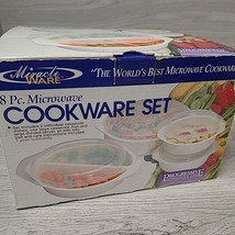 Progressive International Miracleware 8 Piece Microwave Cookware Set VGC... - £10.61 GBP