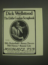 1974 Michael&#39;s Pub Ad - Dick Wellstood presents The Eddie Condon Scrapbook - £14.77 GBP