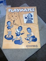 Playmates by Hal Kemp and The Smoothies 1940 Sheet Music - £4.62 GBP