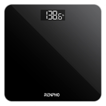 RENPHO Digital Bathroom Scale, Highly Accurate Body Weight Scale with Backlit LE - £19.89 GBP