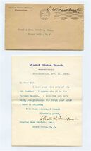 Senator Charles W Fairbanks Signed Letter &amp; Envelope 1904 Vice President - $345.81