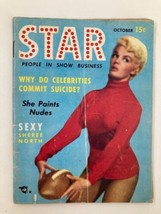 VTG Star Magazine October 1954 Vol. 1 No. 1 The Sexy Sheree North No Label - £11.35 GBP