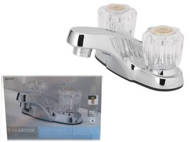 OakBrook 67090W-5001 Essentials 2-Handle Lavatory Faucet 4&#39;&#39; On Center, ... - $24.75