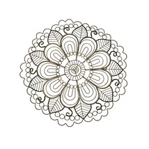 Large Round Metal Wall Art - £51.36 GBP