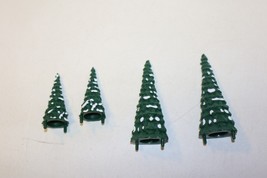 Vintage 1990s Mr Christmas Holiday in Motion Ice Skating Replacement Pine Trees - $12.86