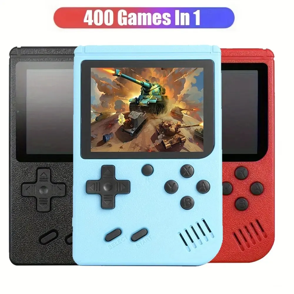 2.4 Inch LCD Screen Retro Video Game Console Built-in 400 In Handheld Portable - £16.70 GBP+