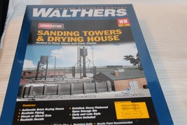 HO Scale Walthers, Sanding Towers &amp; Drying House Kit, #933-3182 BN Seale... - £54.72 GBP