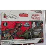 Jurassic World (70+)-Colorforms Jumbo On-The-Go Adventure 3 Background S... - £4.13 GBP