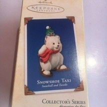 Hallmark Snowshoe Taxi Keepsake Christmas Ornament from 2003 - £9.49 GBP