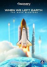 When We Left Earth - The Nasa Missions (DVD, 2008, 4 disc)   BRAND NEW... - £7.94 GBP