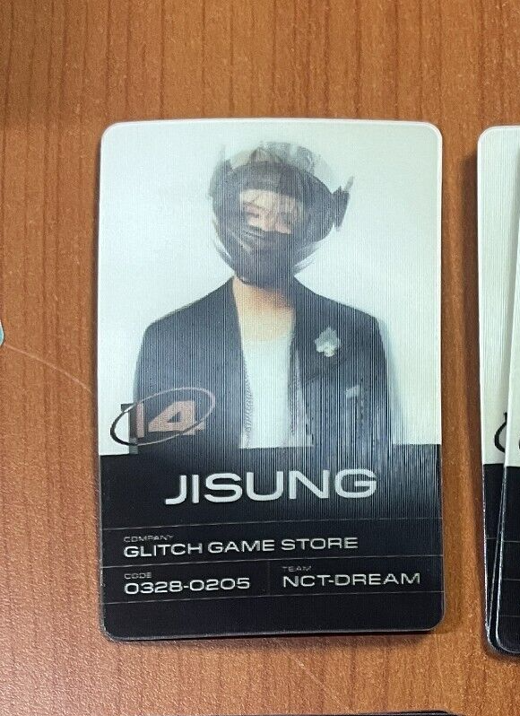 JISUNG NCT DREAM Official Photocard [GLITCH MODE]_Kpop Authentic - $6.94