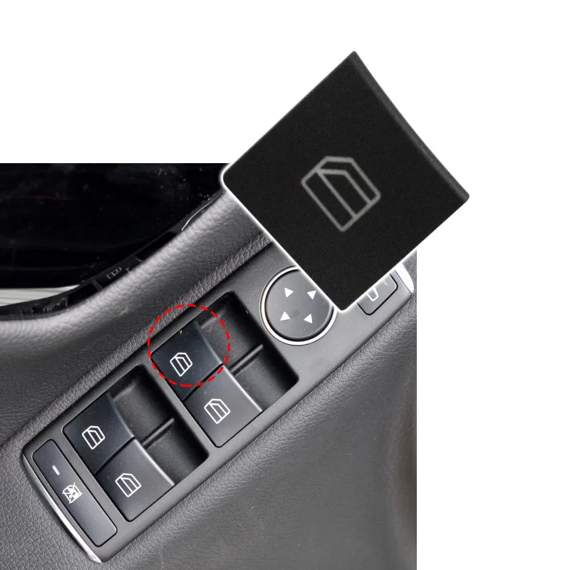 4Pcs/Set Window Switch Button Cover Cap for Mercedes-Benz W204 W212 W463 W166 - $15.10