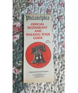 1980 Philadelphia Official Restaurant And Walking Tour Guide - €4,32 EUR
