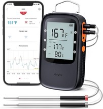Govee Probes X2 Smart Wireless Bluetooth Meat Thermometer I Smoker Oven I BBQ - £14.23 GBP