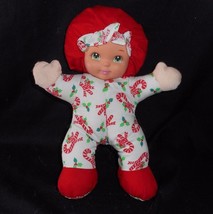 Mattel Arco Lovable Babies Christmas Candy Cane Baby Doll Stuffed Animal Plush - $37.05