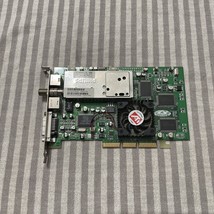 AGP card ATI 109-73700-20 Radeon 32M Rage Theater DVI Video CATV - $33.25