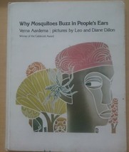 Why Mosquitoes Buzz in People&#39;s Ears by Verna Aardema 1975  Hardcover Book - £9.24 GBP
