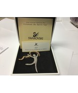 Swarovski crystal pin Celebrate the spirit Joy limited edition 2000 signed - $150.00