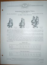 Vintage American Pop Safety Valve Model J.R.T. American Schaeffer 1924 - $4.99