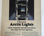 vintage Arctic Lights Cigarettes Print Ad Advertisement 1978 pa1 - £7.90 GBP