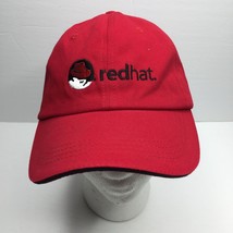 Redhat Red Baseball Hat Linux Operating System Software Computers Adjust... - £15.94 GBP