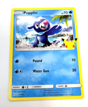 Popplio Celebrations 23/25 Rare 2021 Pokemon Card TCG CCG NONHOLO - £0.79 GBP