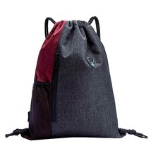 G backpack gym drawstring bag nylon sports travel drawstring bag lady foldable shopping thumb200
