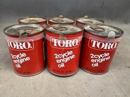NOS Vintage Toro 2 Cycle Engine Oil Can Chainsaw Motorcycle Boat Lawnmow... - $2,245.95 MXN